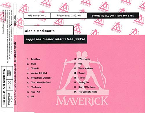 Supposed Former Infatuation Junkie, Audio-CD
