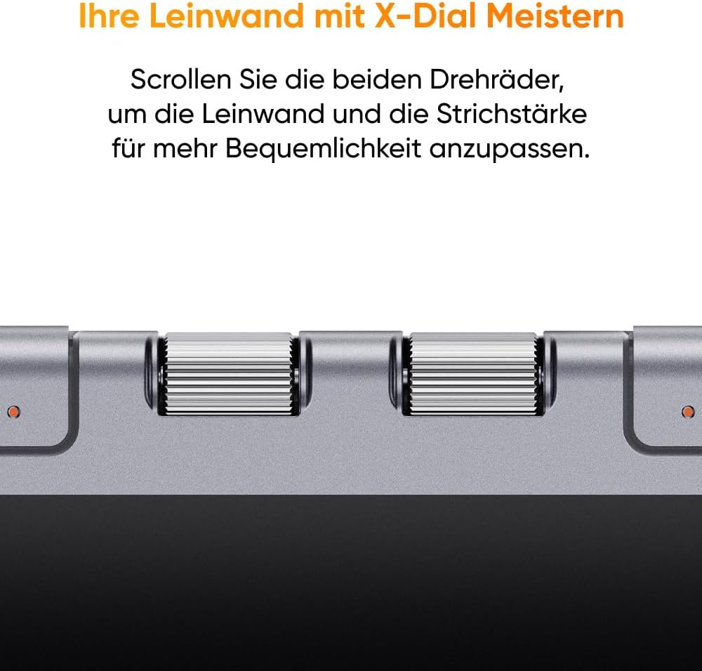 XPPen Artist 12 3rd Grafiktabletts mit Display für PC, 16384 Druckstufen, 8 Schnelltasten, 99% sRGB,