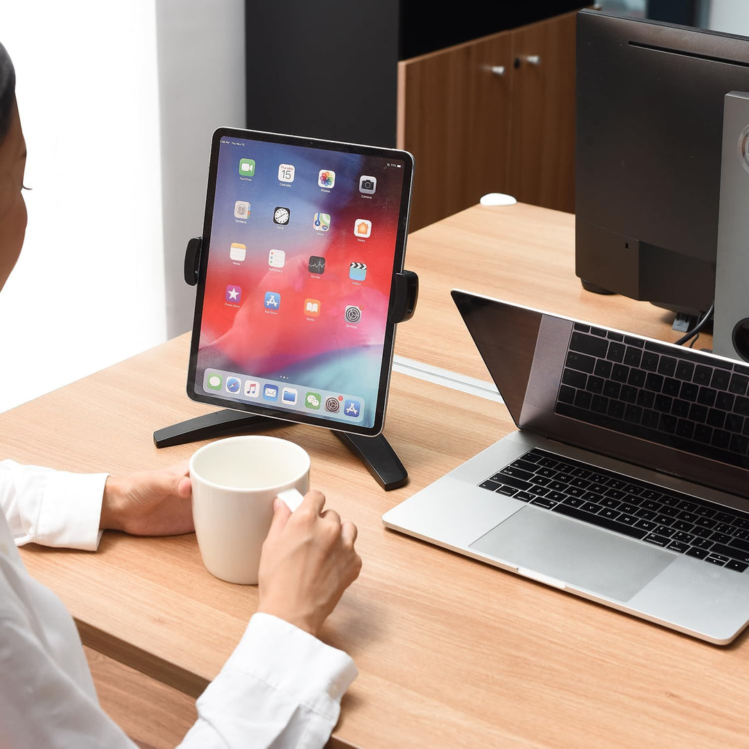 HOLDKRAFT Hält an Wänden und Tischen - vielseitige Halterung für Tablets und Handys 4,7" - 12,9"