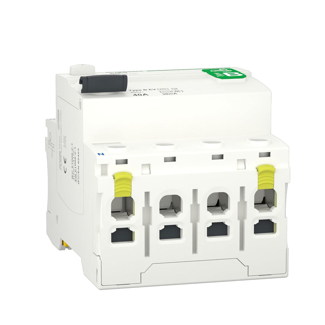 Schneider Electric Fehlerstrom-Schutzschalter IID 4P 40A 30MA TYP B-EV, A9Z51440 40 Ampere B-EV 40 A