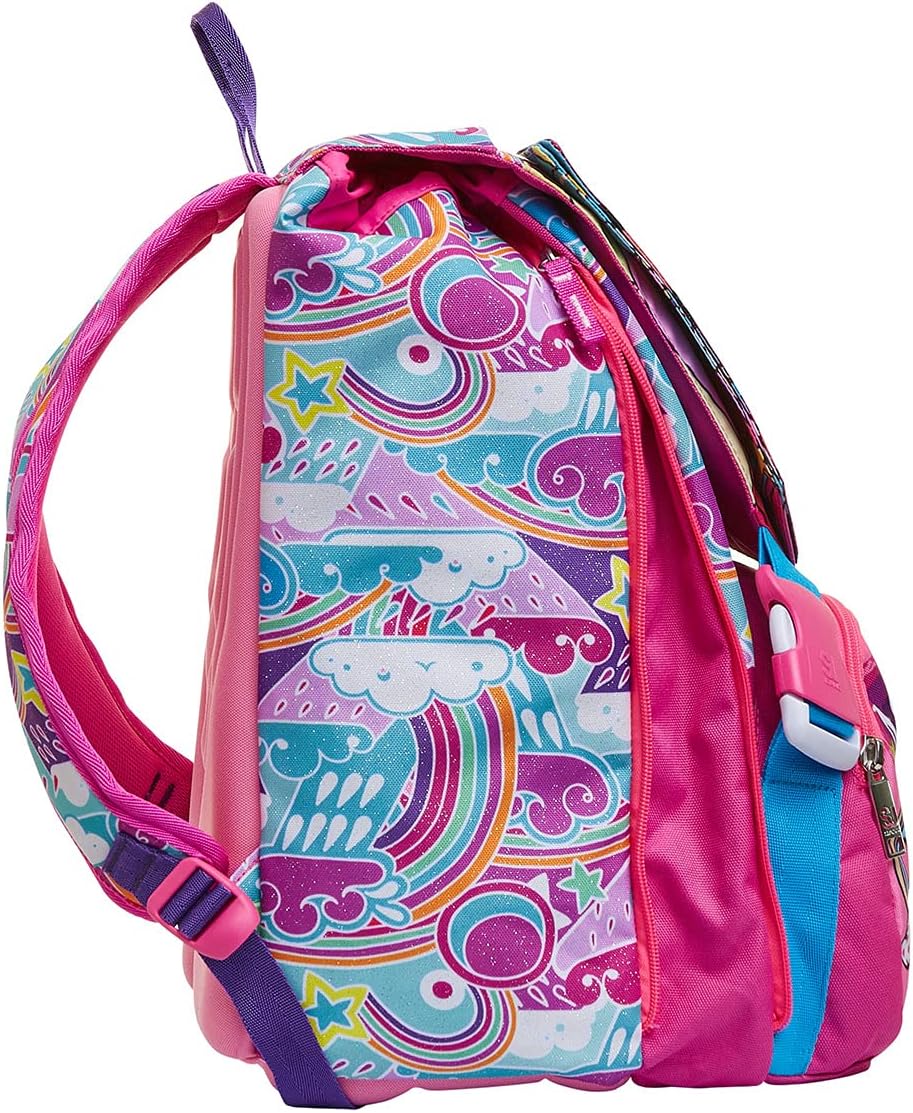 Sj Gang Ausziehbarer Rucksack Puppies Di, Rosa, Grund- und Mittelschule