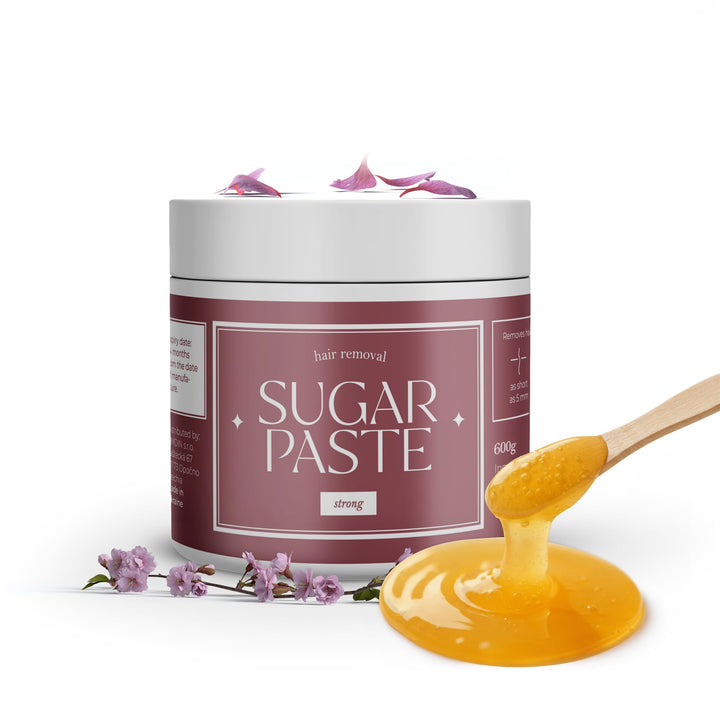 Starke Zuckerpaste - Haarentfernung Sugaring für glatte Haut - Hypoallergen & für empfindliche Haut