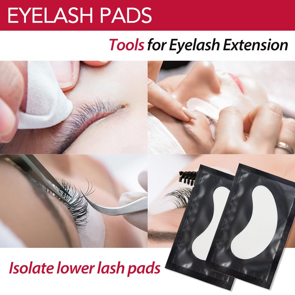 Lunamoon 150Paar Augenpads für Wimpernverlängerung Wimpern Pads Wimpernverlängerung Pad Wimpernlifti