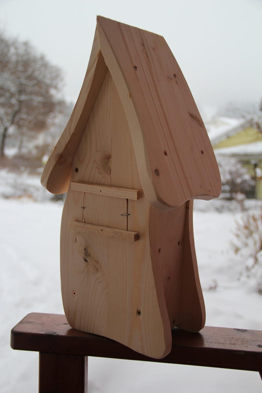 Dekorativer Nistkasten(N1)-mit Vogelfutterhaus -Vogelhaus-Vogelhäuschen-sauberste Verarbeitung-Vogel