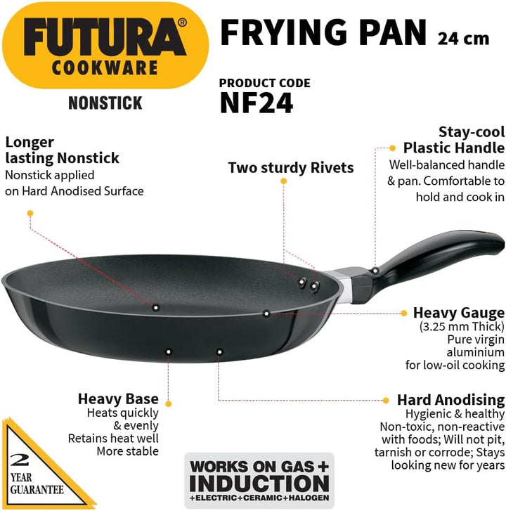 Hawkins Futura Non-Stick Frying Pan, 26cm