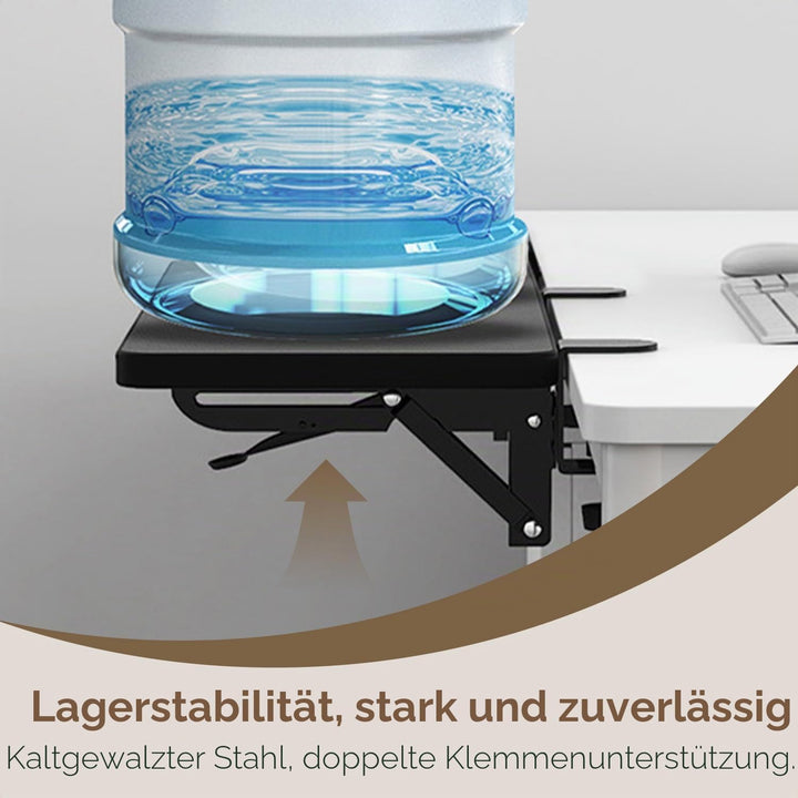 Ergonomische Schreibtischverlängerung, Computer Armlehne für den Schreibtisch, 90° Faltbare Handgele