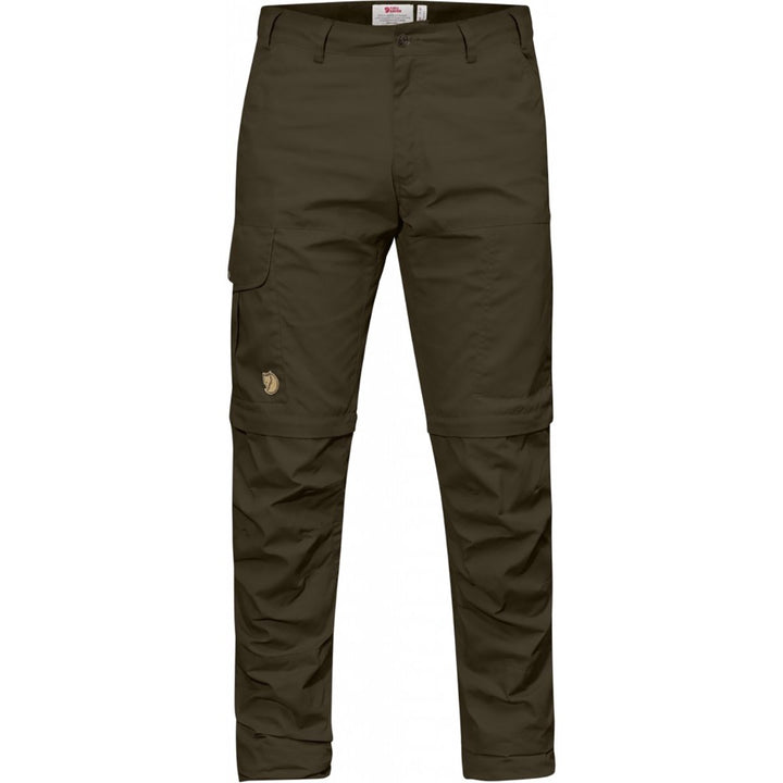 Fjällräven Herren Outdoor-Hose Karl Pro Zip-Off, Dark Olive, 48, F81463-633