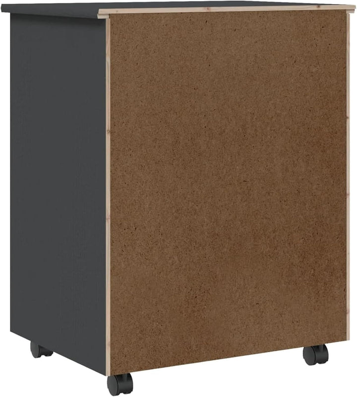 Gecheer Rollschrank mit Schubladen, Kommode, Schubladenschrank, Schreibtischschrank, Aktenschrank, B