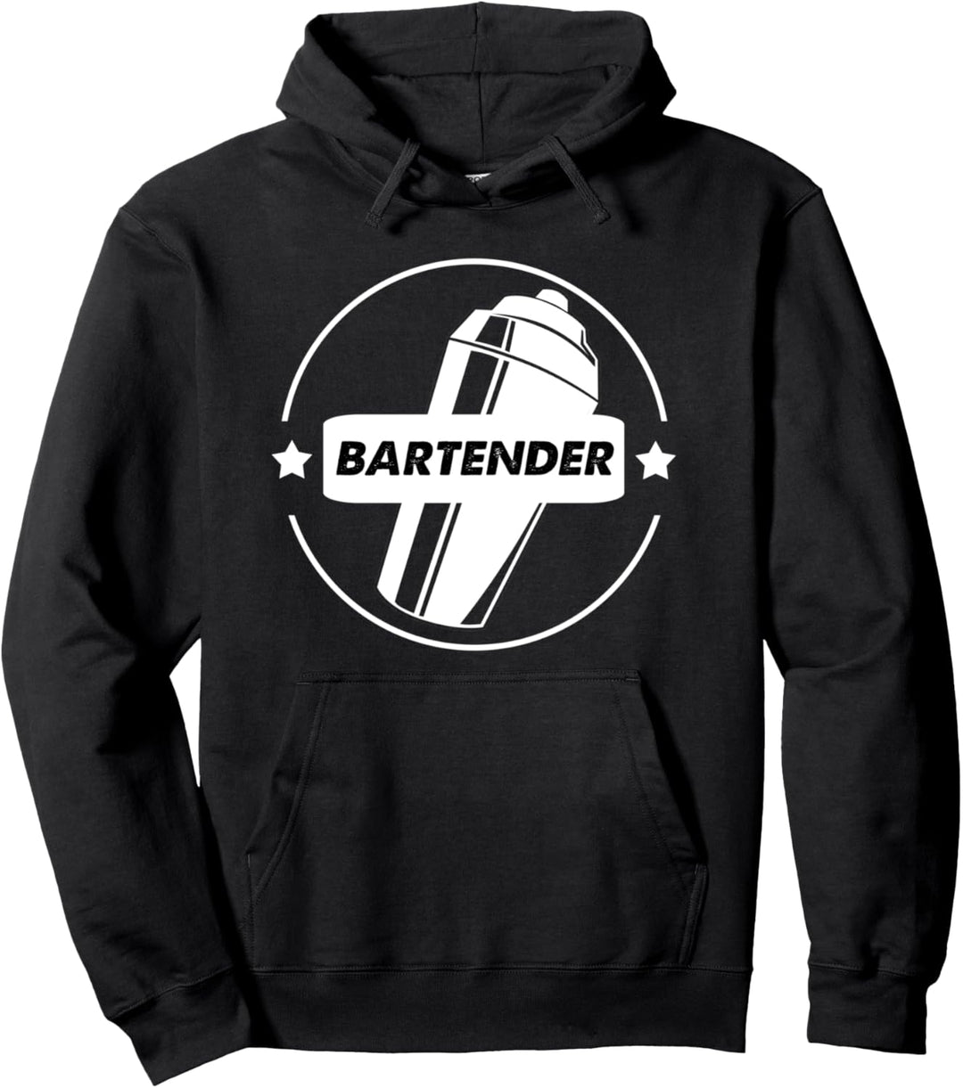 Die meisten Mädchen beim Mixen von Getränken Barkeeperin Pullover Hoodie