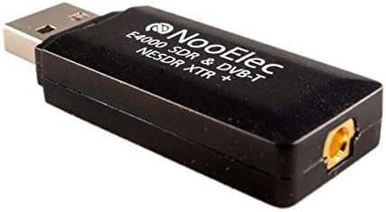 NooElec NESDR XTR Kleiner USB-Stick, RTL-SDR und DVB-T, mit RTL2832U und E4000 , Teleskopantenne und