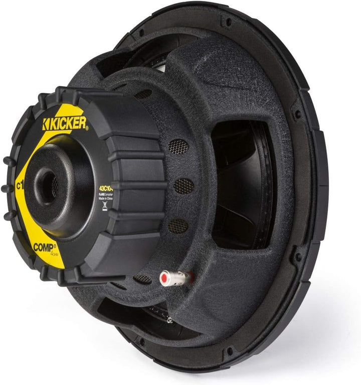 KICKER 43C104 10 Zoll Comp Subwoofer Schwarz