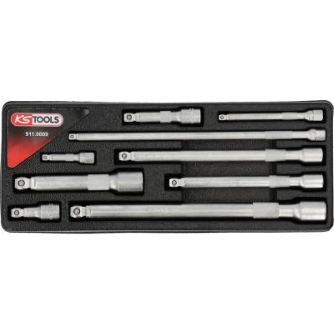 KS Tools 911.0009 Schwenkbare Verlängerung Set, 9