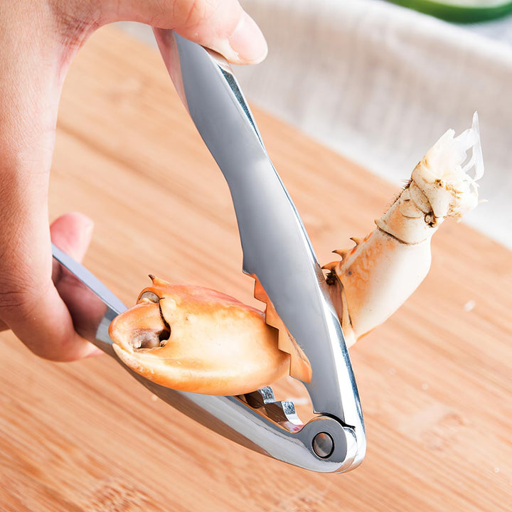 Edelstahl Meeresfrüchte Cracker Teilig mit Aufbewahrungsbox Ergonomische Krabben und Hummerzangen fü