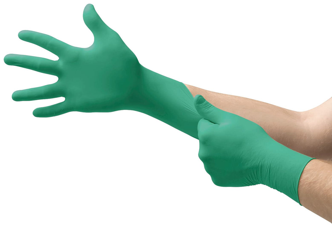 Ansell TouchNTuff 92-500 Einweg-Handschuhe in Nitril, Einmal-Handschuhe, Chemikalien- und Lebensmitt