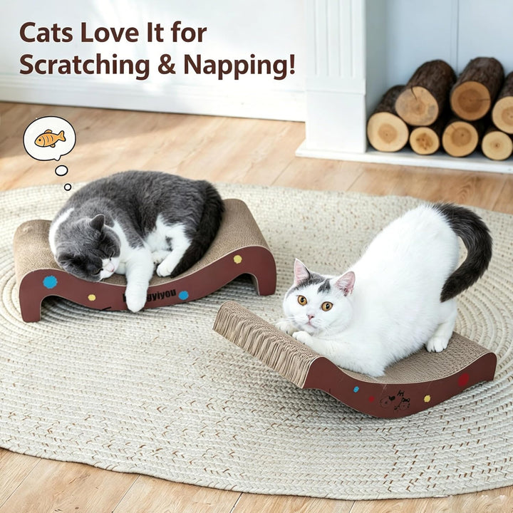 Kratzpappe für Katzen Kratzbrett, Kratzbretter Katze Katzenkratzbretter, Cat Scratcher Post for Scra
