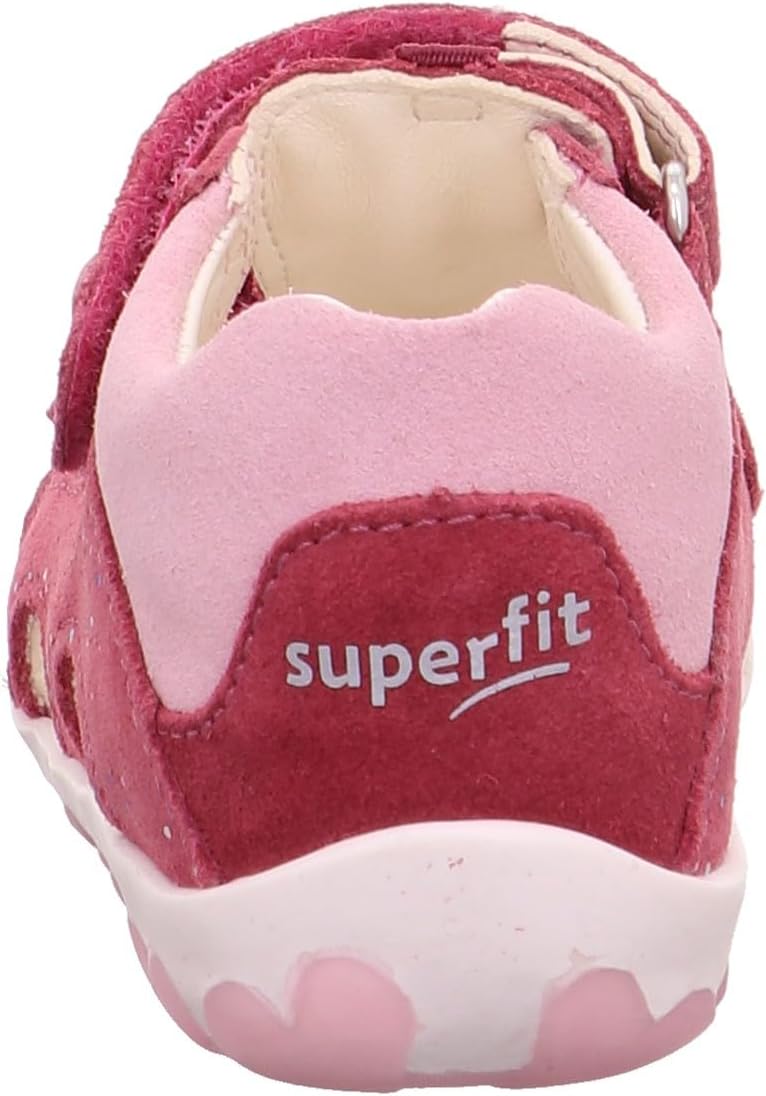 Superfit FANNI Sandale 0-609041 Mädchen 25 EU Pink Rosa 5500, 25 EU Pink Rosa 5500