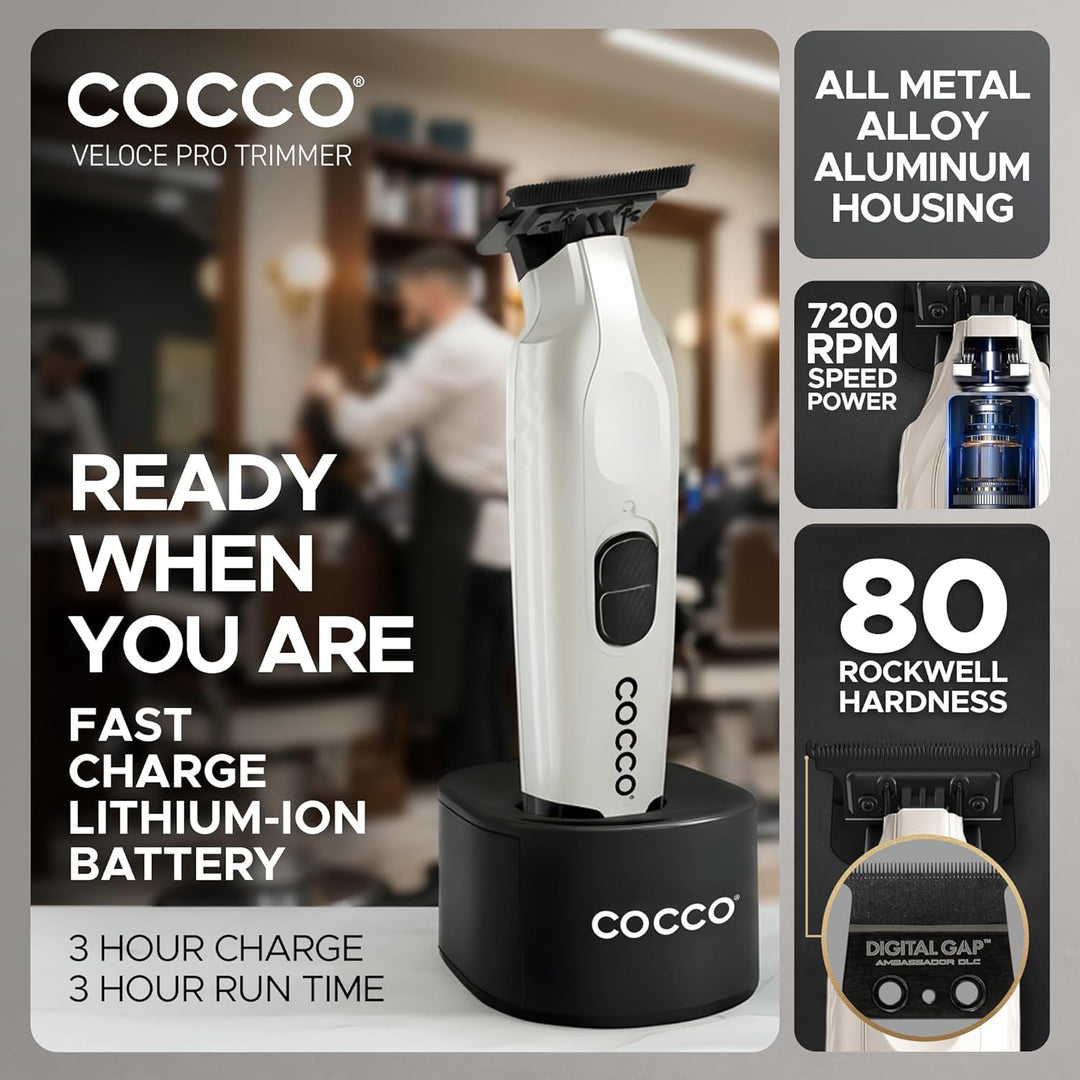 Cocco Veloce Pro Trimmer Pearl White - Trimmer