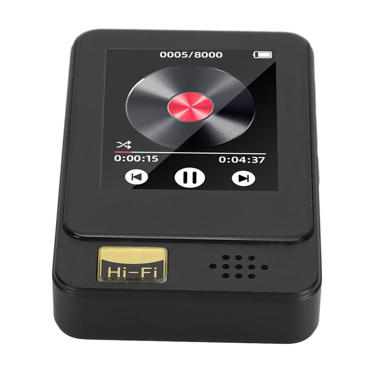 MP3-Player mit Bluetooth 5.0, HiFi-MP3-Spotify-Player mit Verlustfreiem Sound, 1,77-Zoll-Touchscreen