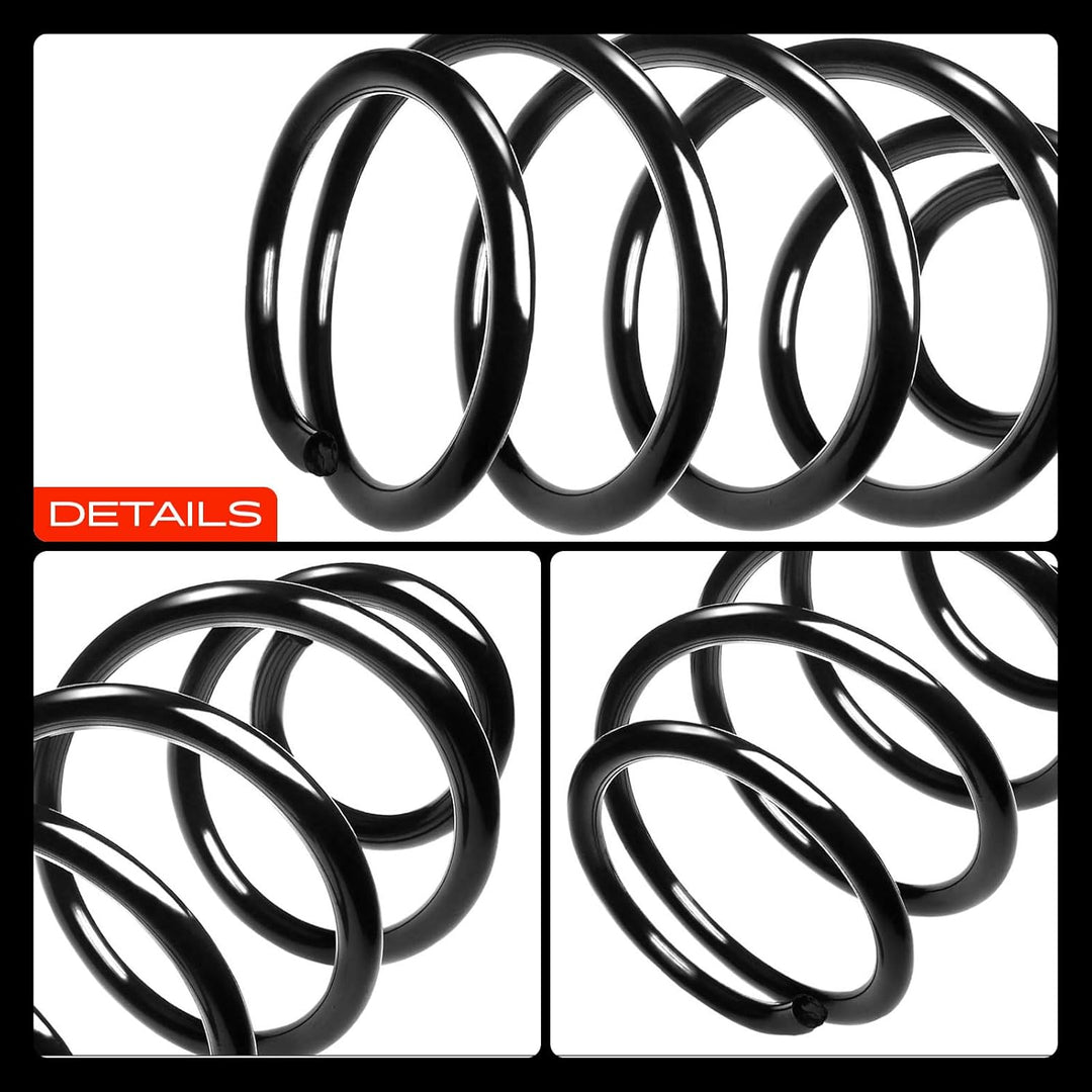 Frankberg 2x Federn Fahrwerksfeder Vorderachse Kompatibel mit Galaxy WGR 1995-2006 Alhambra 7V8 7V9