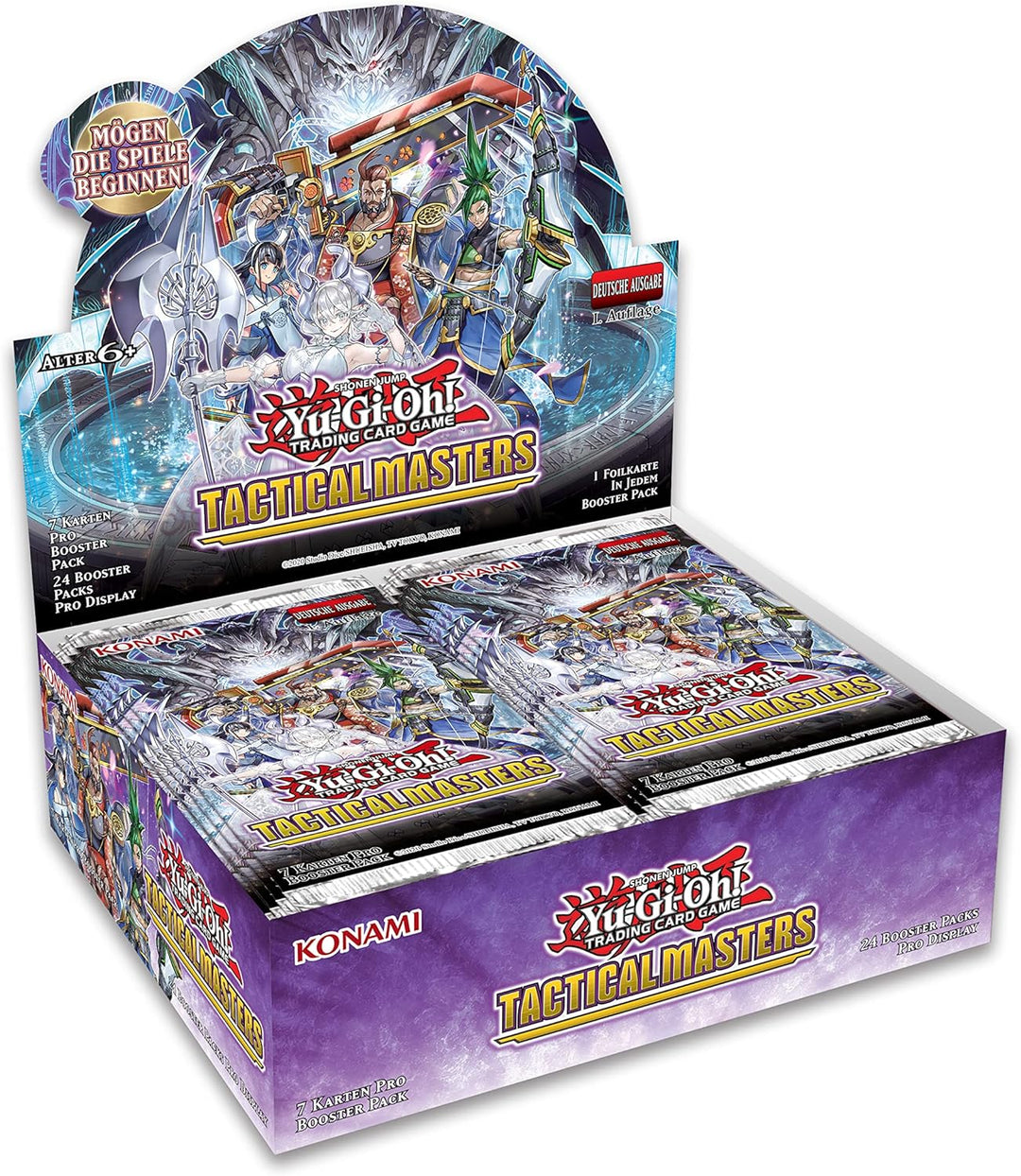 Yu-Gi-Oh! TRADING CARD GAME Tactical Masters Display - Deutsche Ausgaben - 1. Auflage