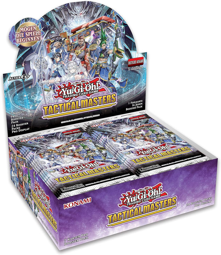 Yu-Gi-Oh! TRADING CARD GAME Tactical Masters Display - Deutsche Ausgaben - 1. Auflage