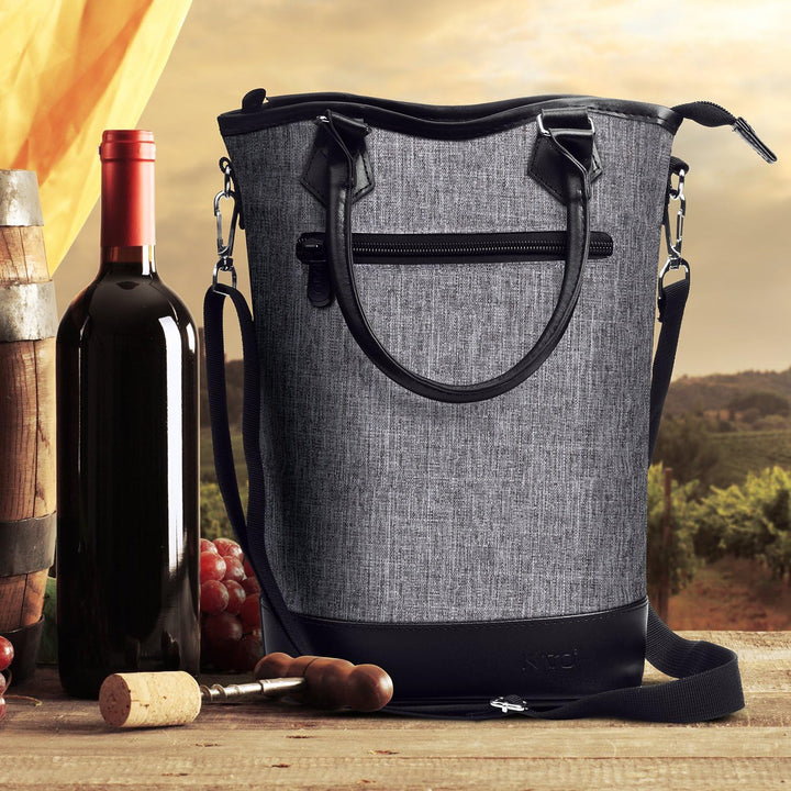 Kato Tirrinia Flaschen-kühltasche Kühltasche Flasche Flaschentasche 2 Flaschen Tasche, Isoliertasche