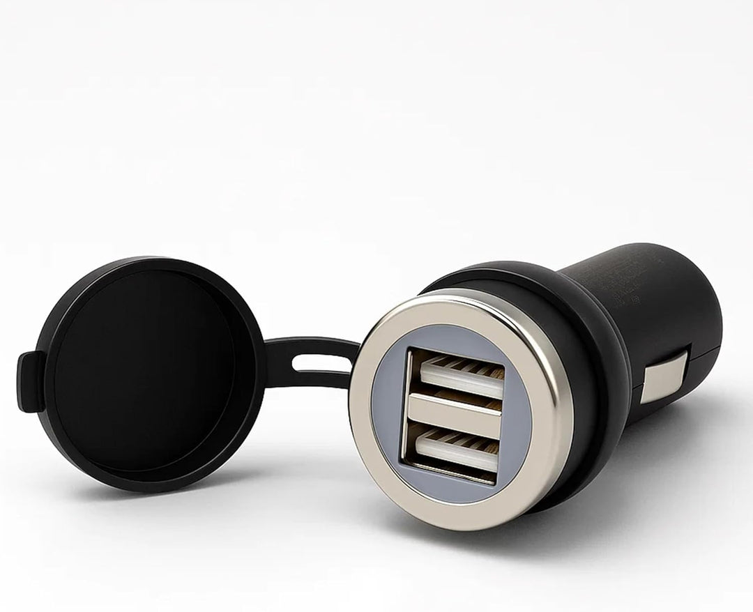 Cliff-Top® Uniwersalne gniazdko do papierosów + 2,2-amperowa ładowarka z dwoma portami USB