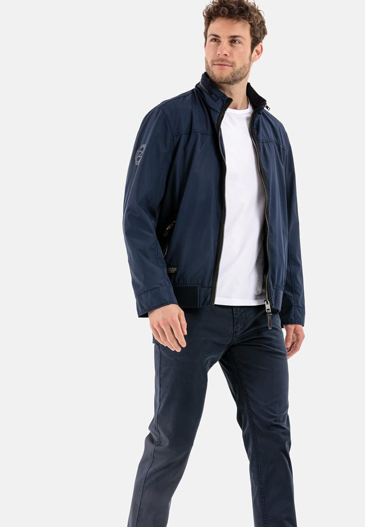 camel active Herren Slim Fit Chino 38W / 32L Dunkelblau, 38W / 32L Dunkelblau