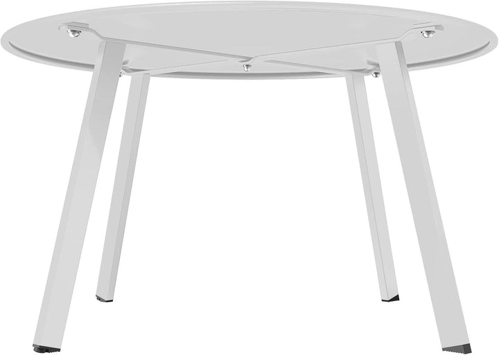 Grand patio Kaffeetisch Beistelltisch Outdoor Tisch Balkontisch, Einfacher Aufbau, Beistelltisch für