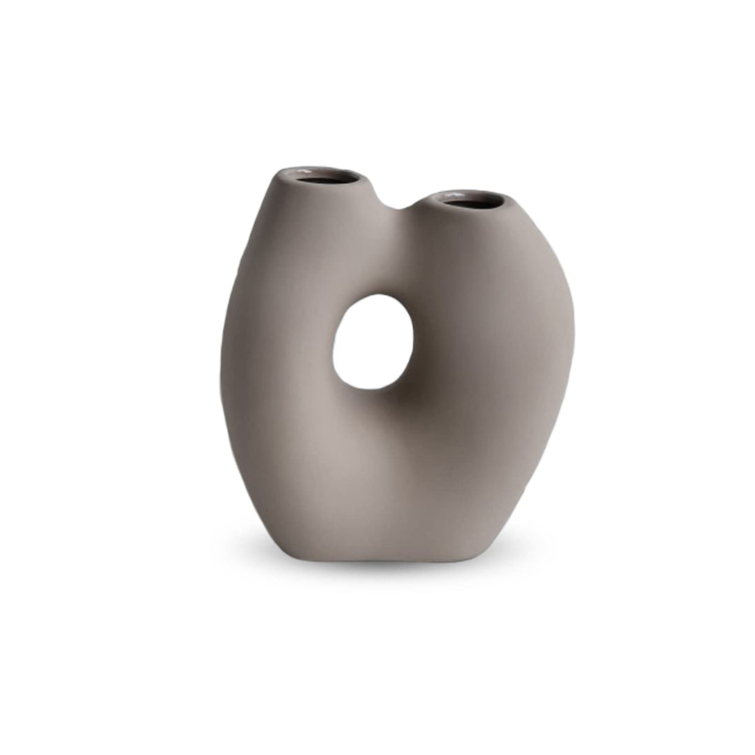 Cooee Design Frodig Vase Sand, Keramik, organische Form, Sandfarbe, AG-07-01-SA, W: 9, L: 18, H: 20