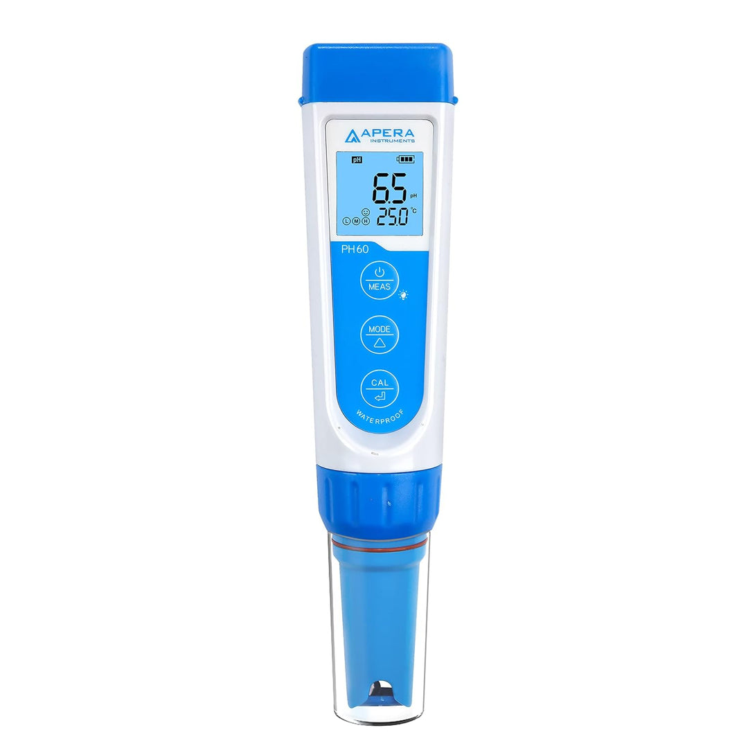 Apera Instruments EC60 Premium Leitfähigkeits-Messgerät & PH60 Premium pH-Meter, Standard Glaselektr