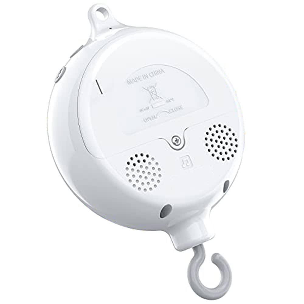 Kinderbett Mobile Motor Baby Spieluhr mit 3 LautstäRke Einstellbar 12 Schlaflieder Off 30 Minuten