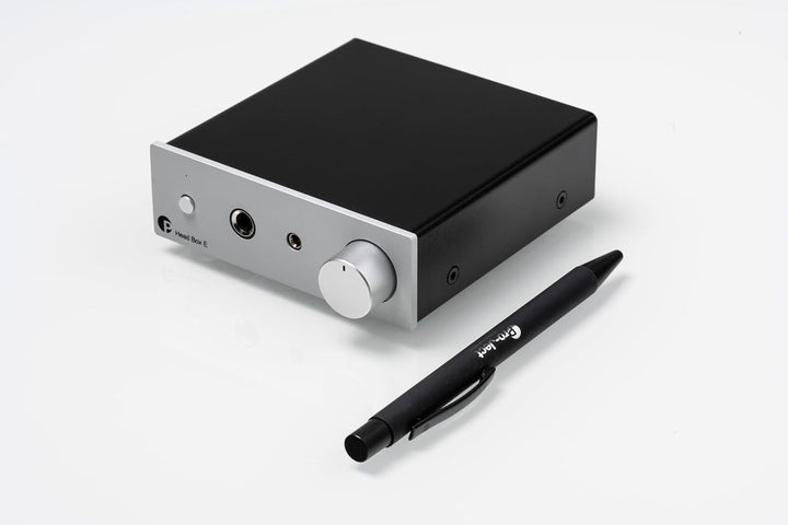 Pro-Ject Head Box E Mikro High End Kopfhörerverstärker (Silber), Silber
