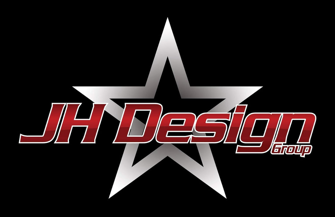 JH DESIGN GROUP Herren T-Shirt Dodge Charger Silhouette, kurzärmlig, Rundhalsausschnitt XL Schwarz,