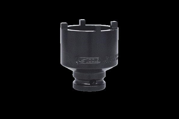 KS Tools 450.5006 1/2" KM-Nutmuttern-Schlüssel KM6, Zapfen aussenliegend