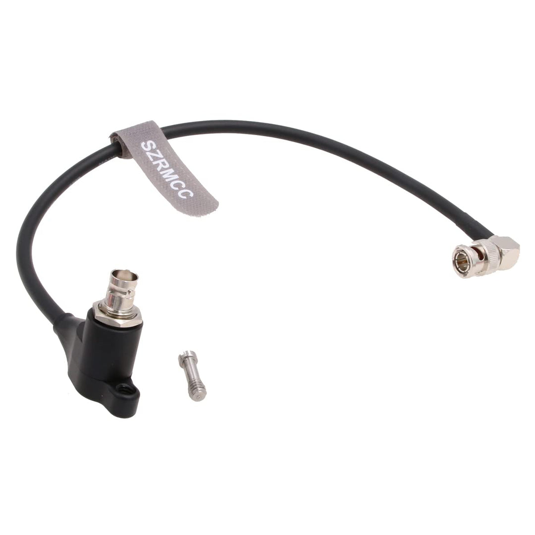 SZRMCC SDI Protector Galvanic Isolator Kabel 12G 6G HD SDI Rechtwinklig BNC Stecker auf Buchse Kabel