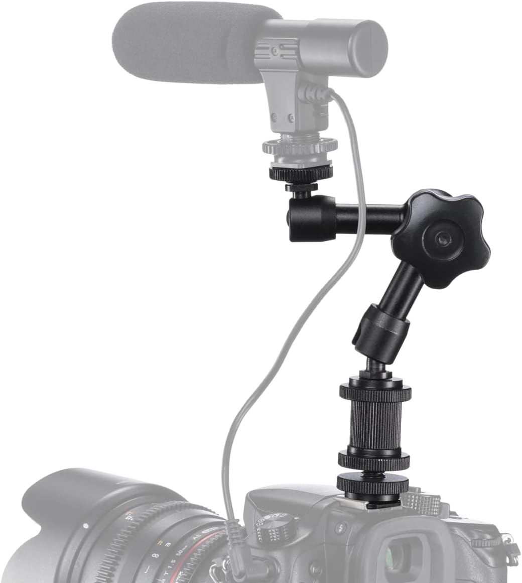 Walimex Pro 20370 Swivel Arm Magic DSLR-Gelenkarm/Auslegearm (18 cm, 2-er Set) für Videostative, Rig