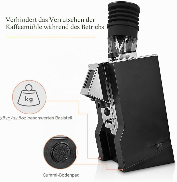 CAFEMASY Neigungsständer mit Tablett, kompatibel mit Eureka Mignon Mahlwerk, langlebiger geneigter B