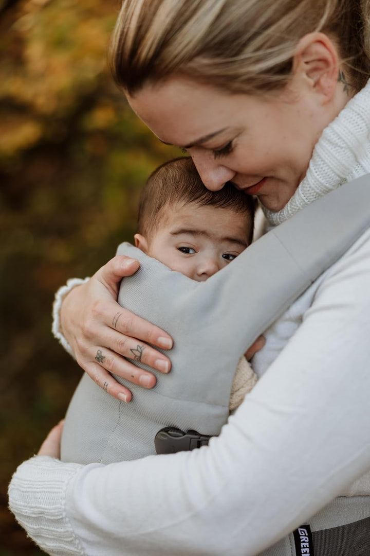 Greentom Baby Carrier Ergonomisch - Verstellbarer Tragebeutel - Leicht - Strapazierfähiges Recycelte