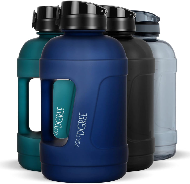 720°DGREE Fitness Trinkflasche mit Griff uberBottle Jug - 2300ml - BPA-Frei, Auslaufsicher - Grosse