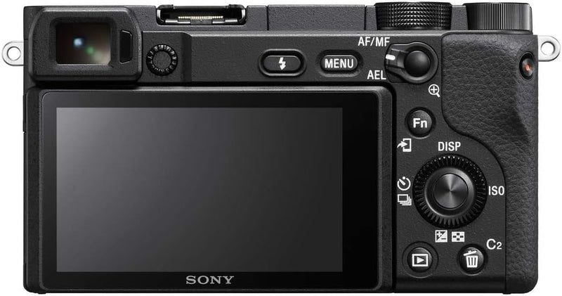 Sony Alpha 6400 | APS-C Spiegellose Kamera (Schneller 0,02s Autofokus 24,2 Megapixel, neigbares Disp
