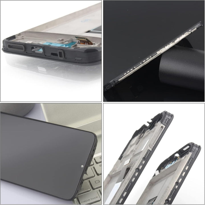 YHX-OU 6.53" Schwarz+Rahmen Display Für Xiaomi Poco M3 Redmi 9T LCD Display Touchscreen Ersatz Bilds