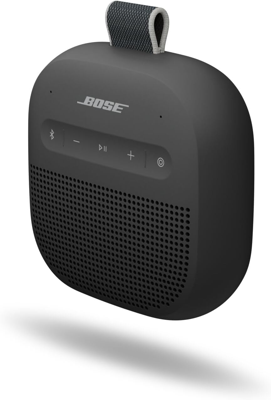 Bose Neu Tragbarer SoundLink Micro Lautsprecher (2. Gen.), kabelloser Aussen-Lautsprecher mit bis zu