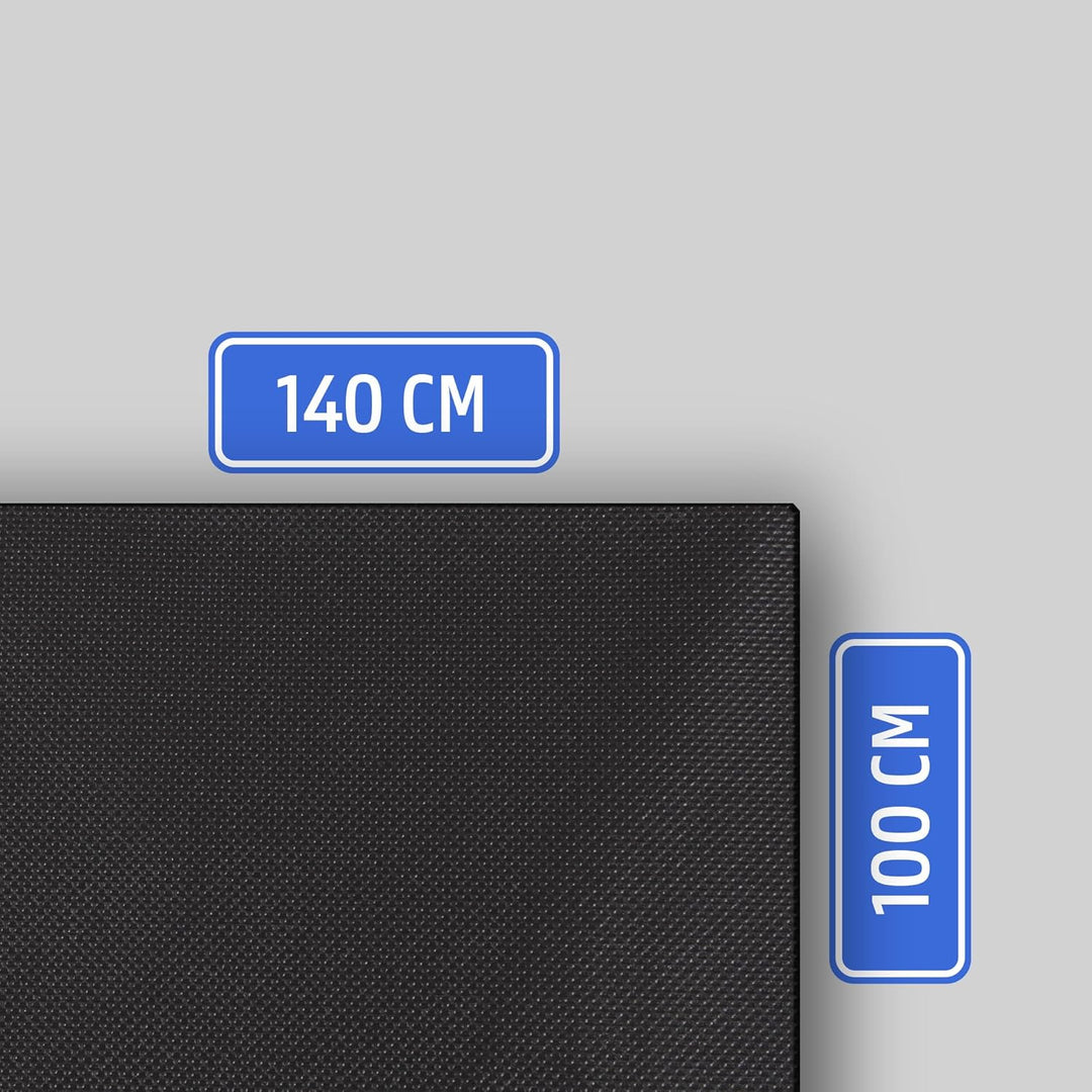 Anti Rutsch Matte 100x140cm - Universal Schmutzmatte, wasserdicht und zuschneidbar - Gummimatte Anti
