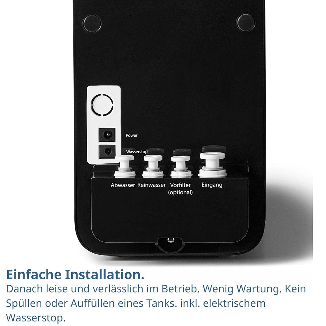 OsmoFresh Flow2 Untertisch-Osmoseanlage | Bis zu 7-fach Filtersystem (DirectFlow) | 600 GPD | Leise