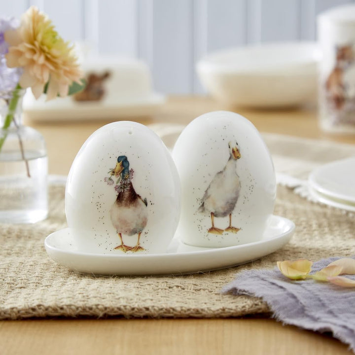 Wrendale Designs Salz- und Pfefferstreuer und Tablett