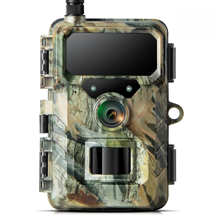 VOOPEAK 4G LTE Wildkamera mit SIM Karte, Wildtierkamera mit Handyübertragung App, 32MP 1080P Jagdkam