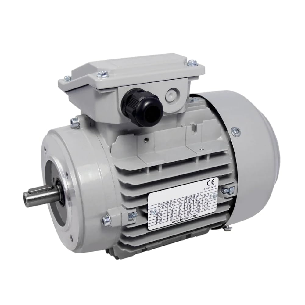 Dreiphasiger Elektromotor 0,75 kW (1 HP) 2-polig (2800 Umdrehungen) Mec 71 B14 230/400 V