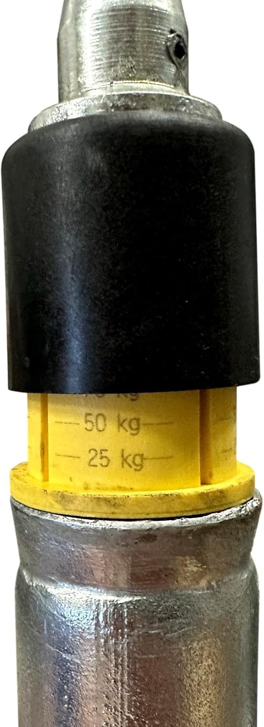 trailer parts4u Stützrad 150kg Ø 48mm mit Stützlastanzeige Stützlastwaage Bugrad 220x65 Deichselrad