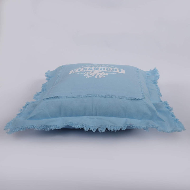 Strandgut07 Kissen mit Reissverschluss, 53 x 53 cm, Hellblau 53 x 53 cm Hellblau, 53 x 53 cm Hellbla
